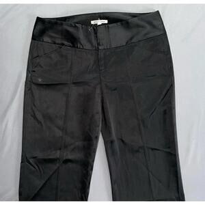 Alice & Olivia Sheer Satin Wide Leg Pant , Trousers Women's Size 10